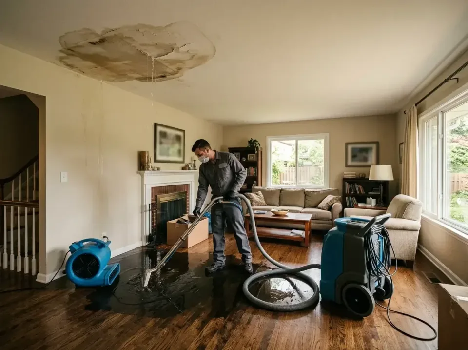 attic-pipe-burst-ceiling-drip-008 — frequently asked questions, Water Damage Restoration & Carpet Care in Bethalto, IL